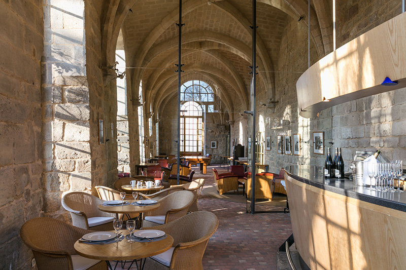 Le bar-salon de thé de Royaumont