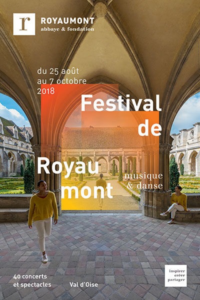 Affiche du Festival de Royaumont 2018