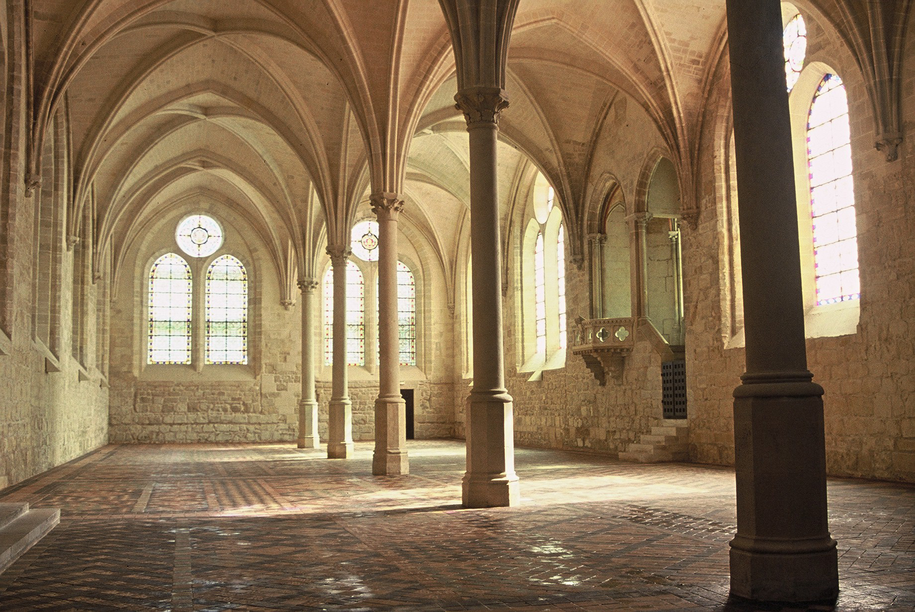 The monks' refectory
