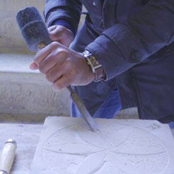 Atelier taille de pierre