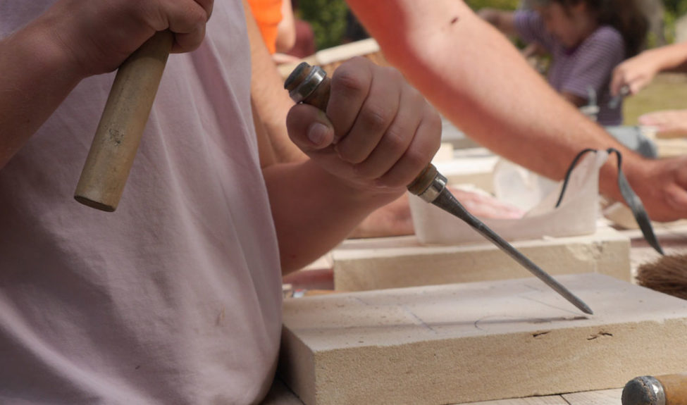 Atelier taille de pierre