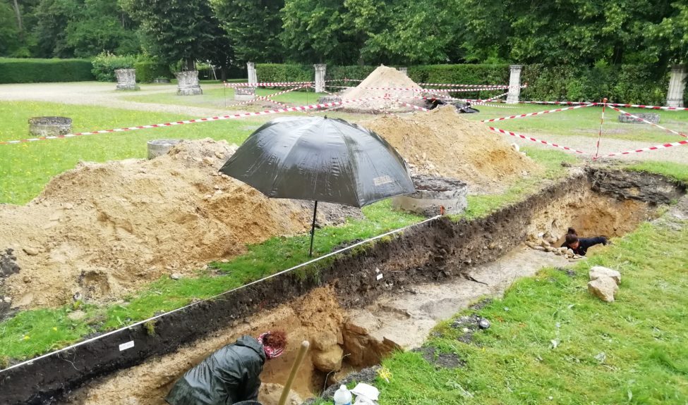 Photo fouilles archéologiques