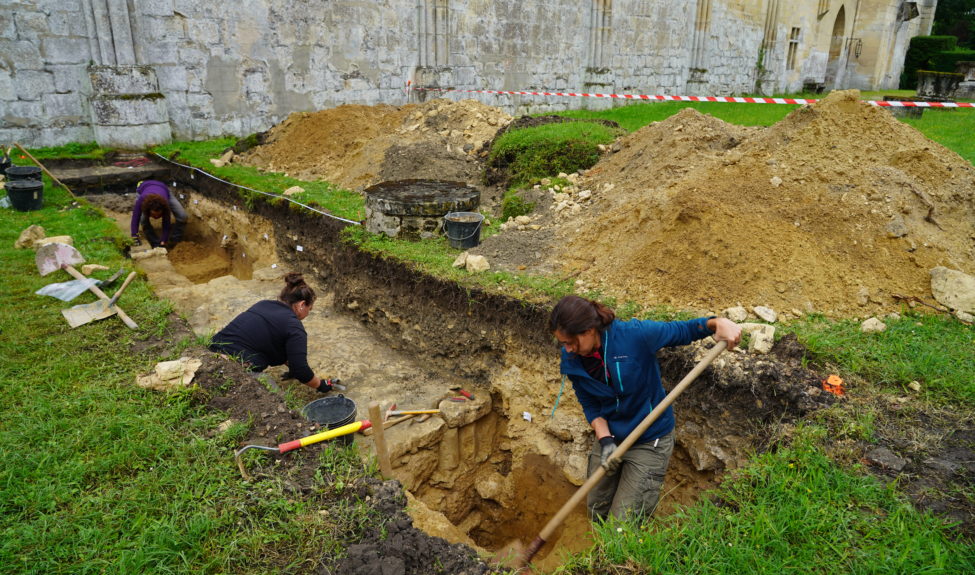 Photo fouilles archéologiques