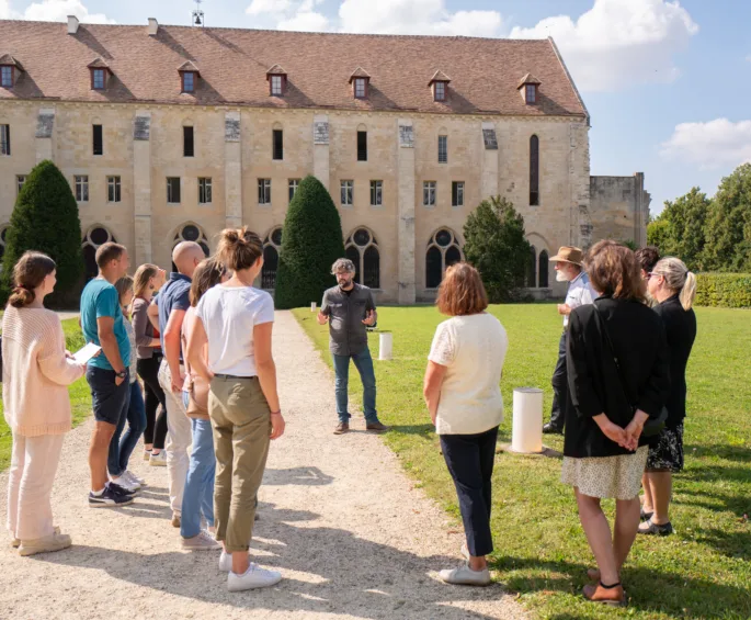 Visite guidée à l'abbaye de royaumont