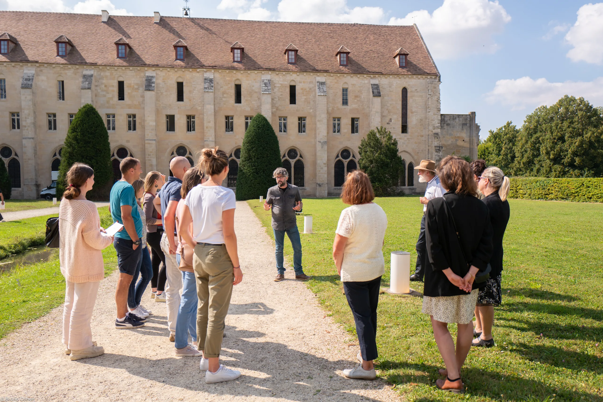 Visite guidée à l'abbaye de royaumont