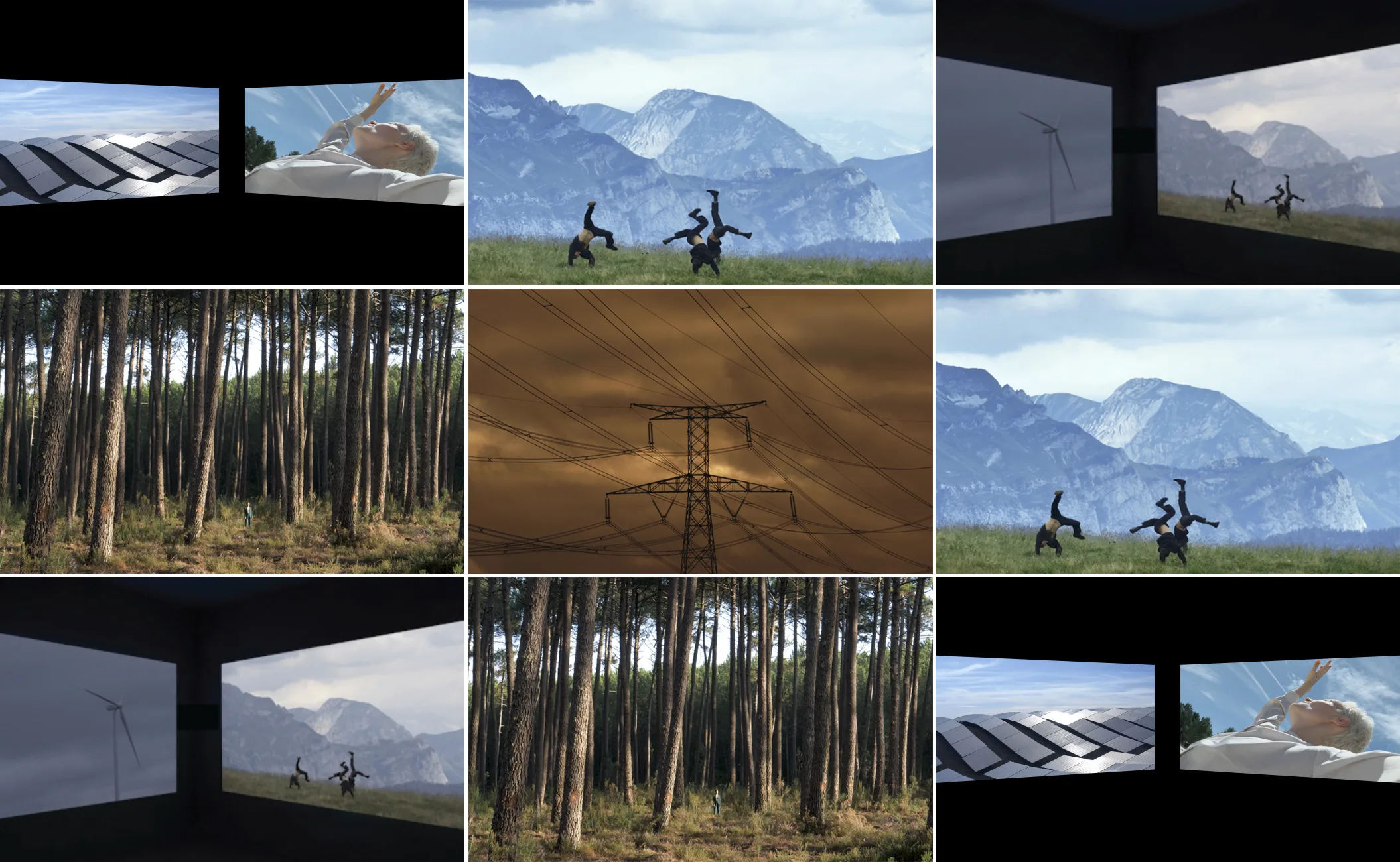 Installation vid&eacute;o Joule par Doria Belanger