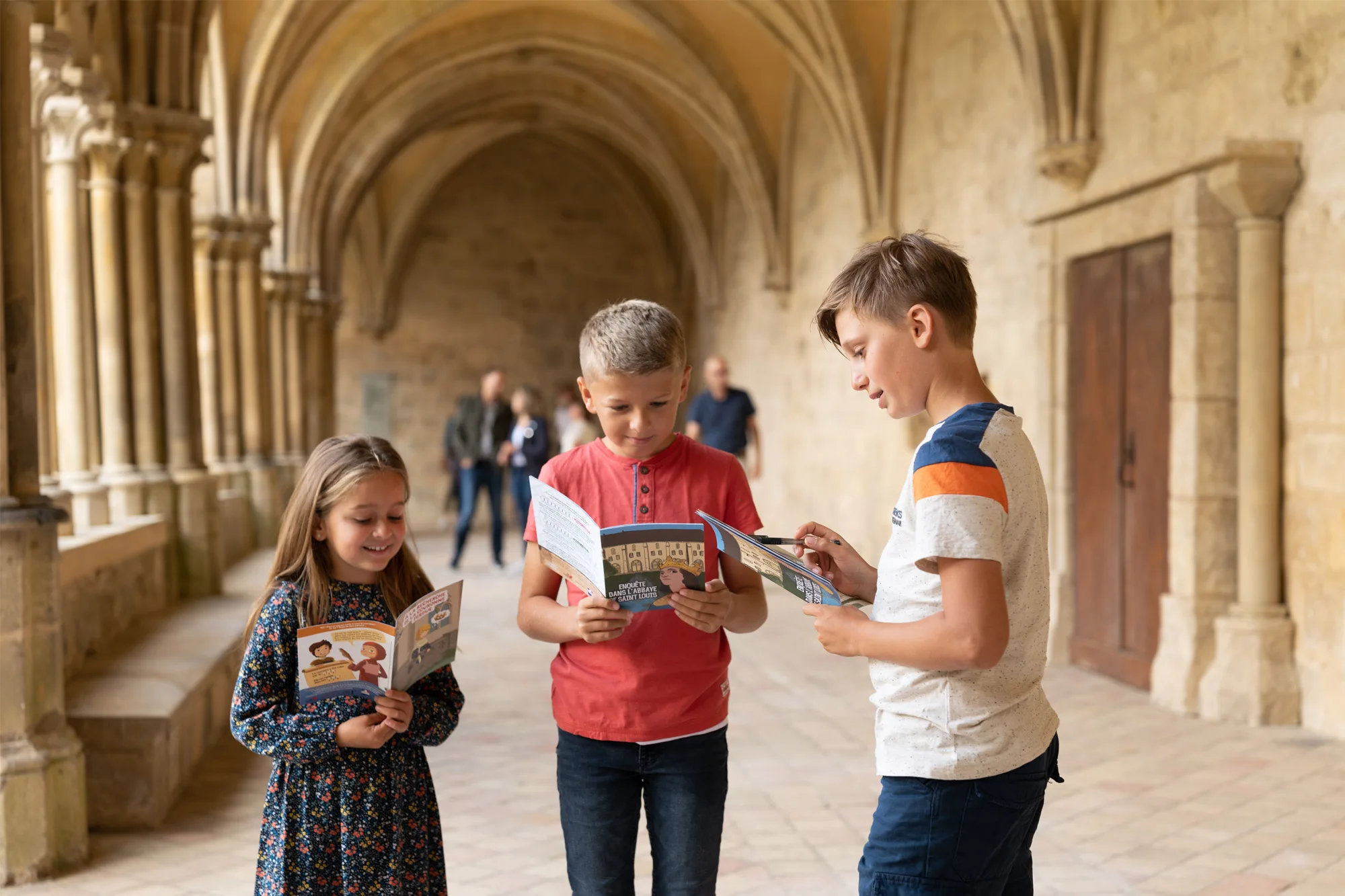 Les jeux-parcours : une visite ludique du monument