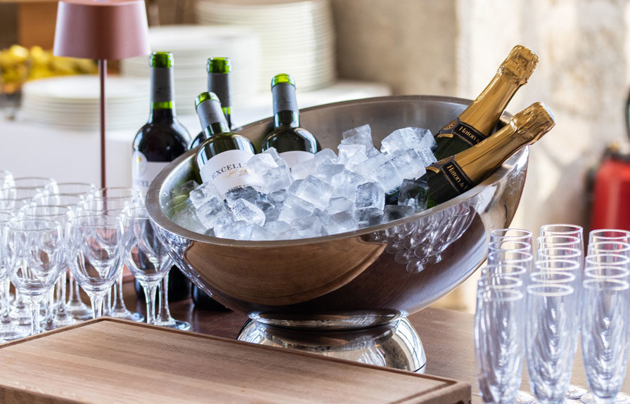 Champagne au Brunch de Royaumont