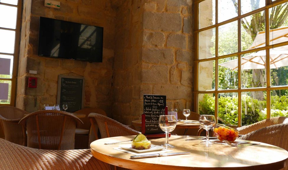 Le bar de l'abbaye de Royaumont