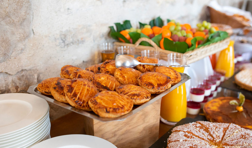 Buffet sucré du brunch de Royaumont
