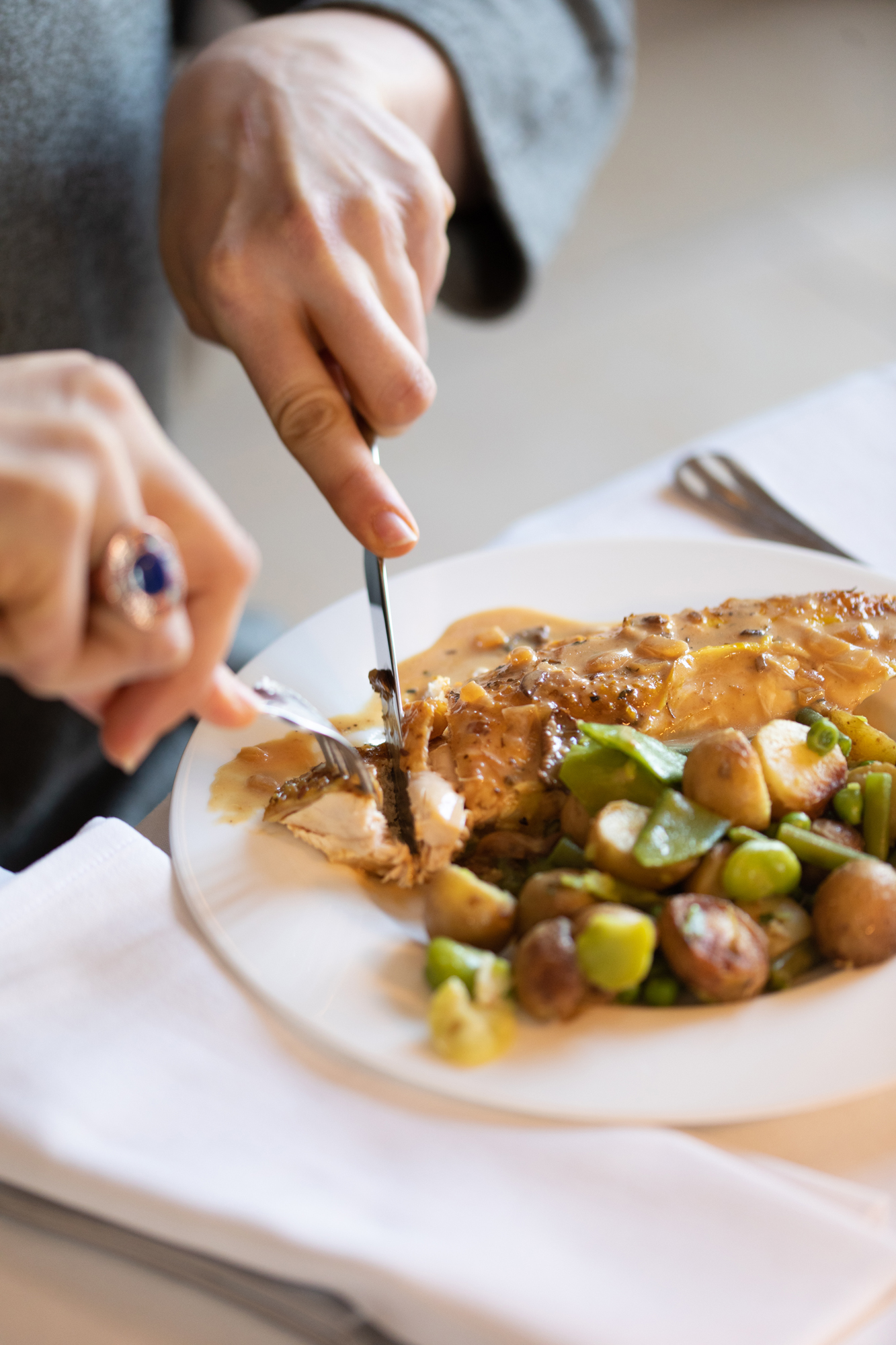 brunch à l'abbaye de royaumont