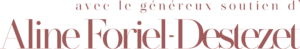 Logo Aline Foriel-Destezet