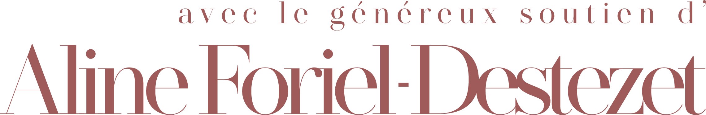 Logo Aline Foriel-Destezet