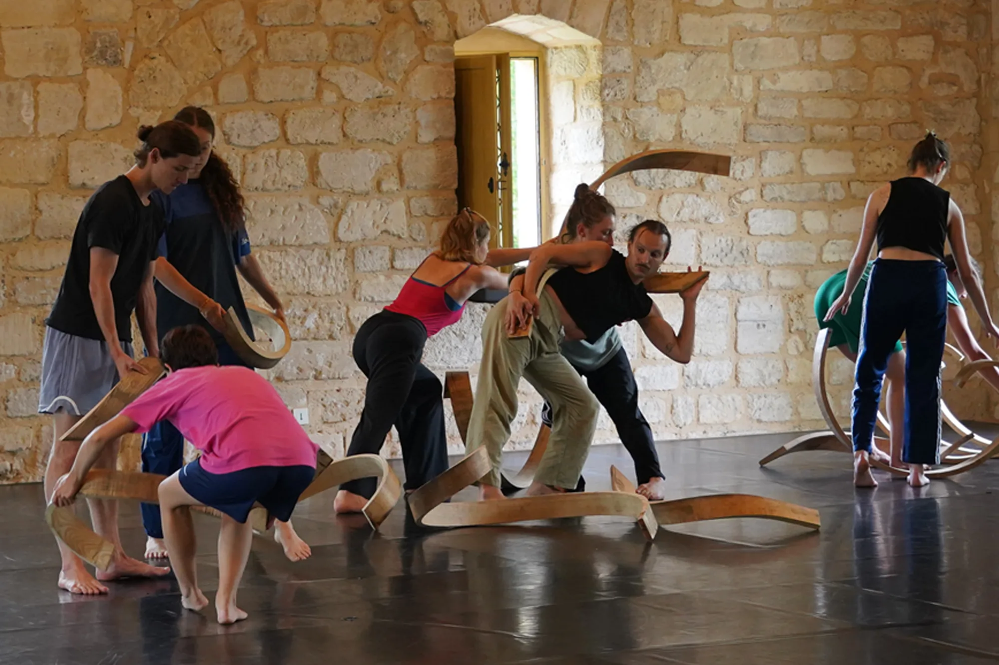 Formations d'artistes &agrave; l'abbaye de Royaumont dans le Val d'Oise