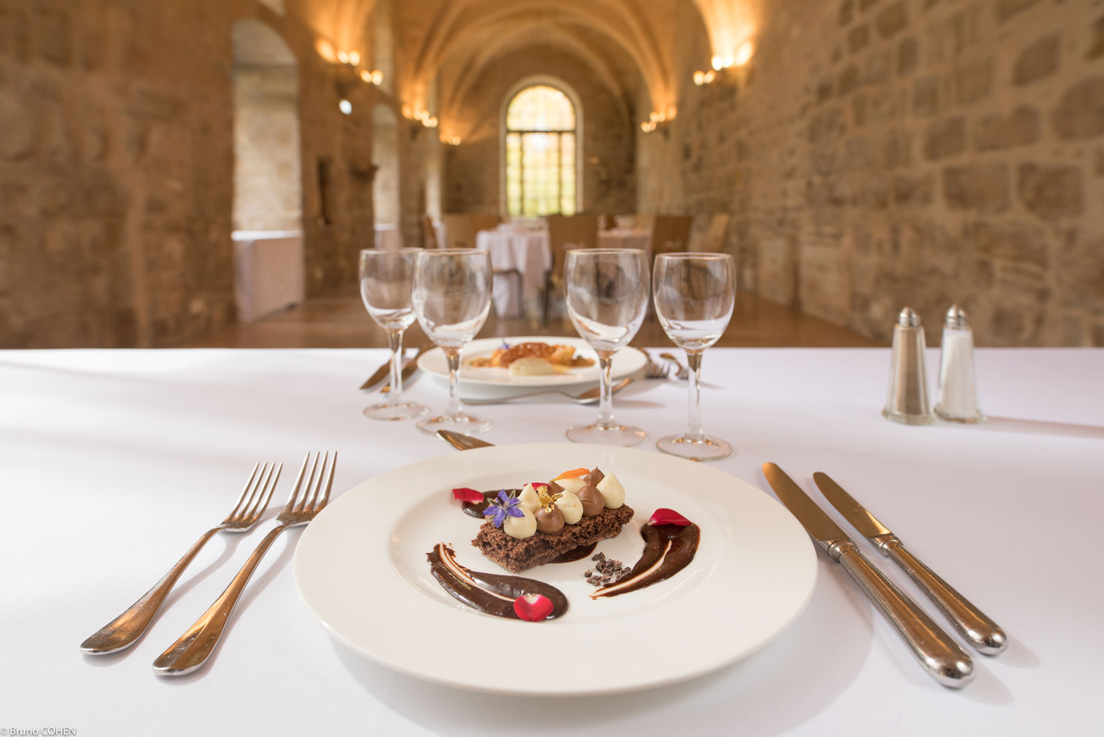 Le restaurant de l'abbaye de Royaumont : la Table de Royaumont