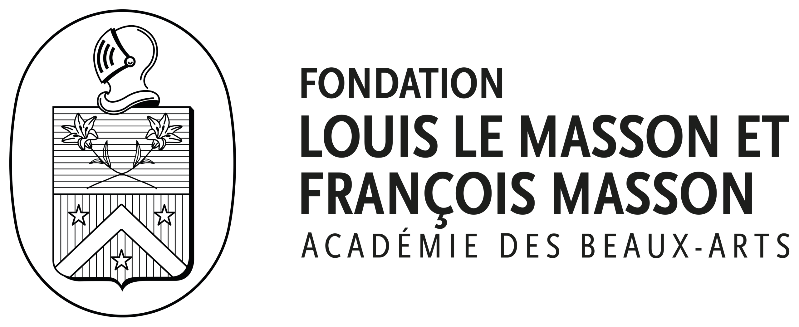 Logo Fondation Louis Le Masson acad&eacute;mie des beaux arts