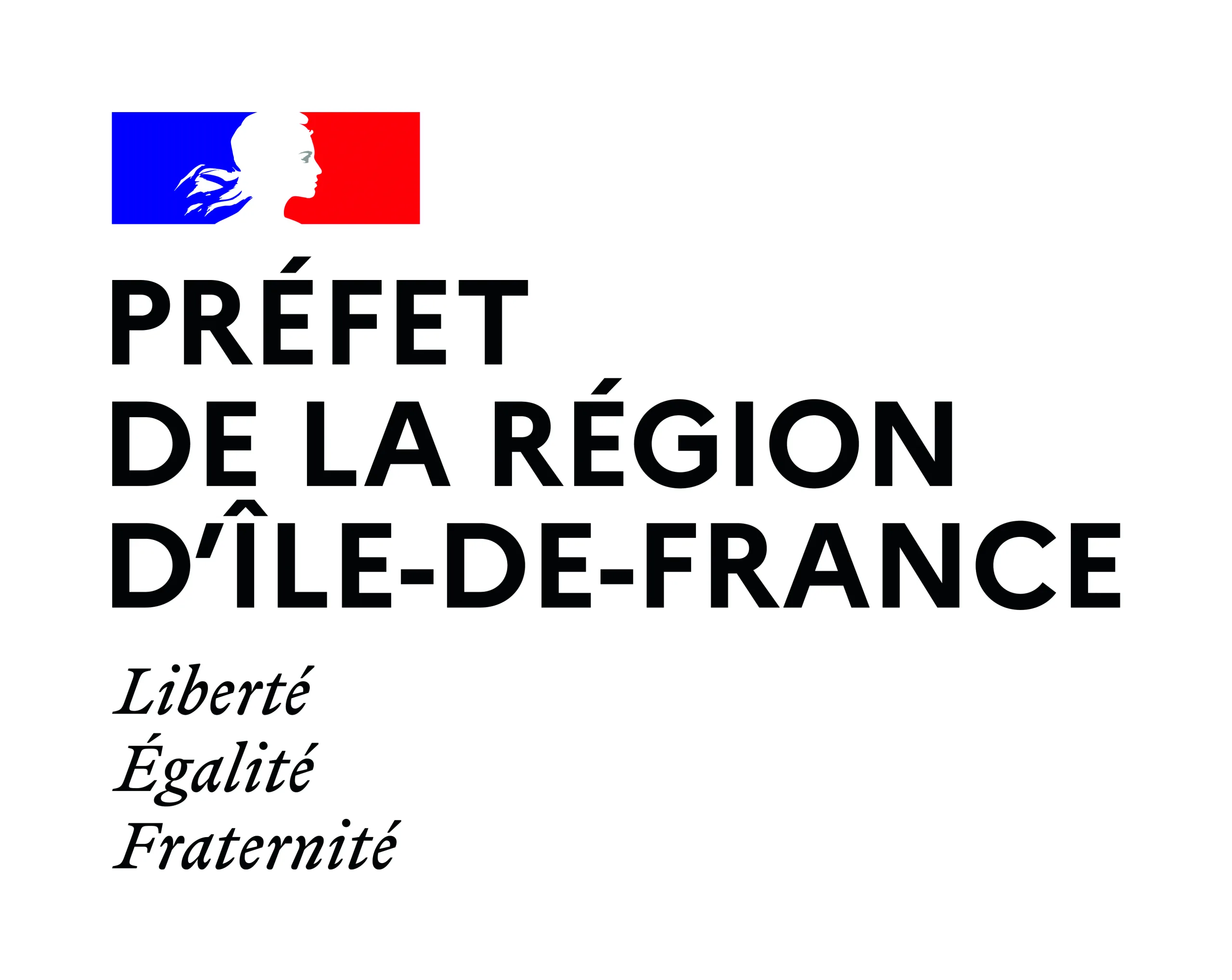Logo pr&eacute;fet de la r&eacute;gion &Icirc;le de France