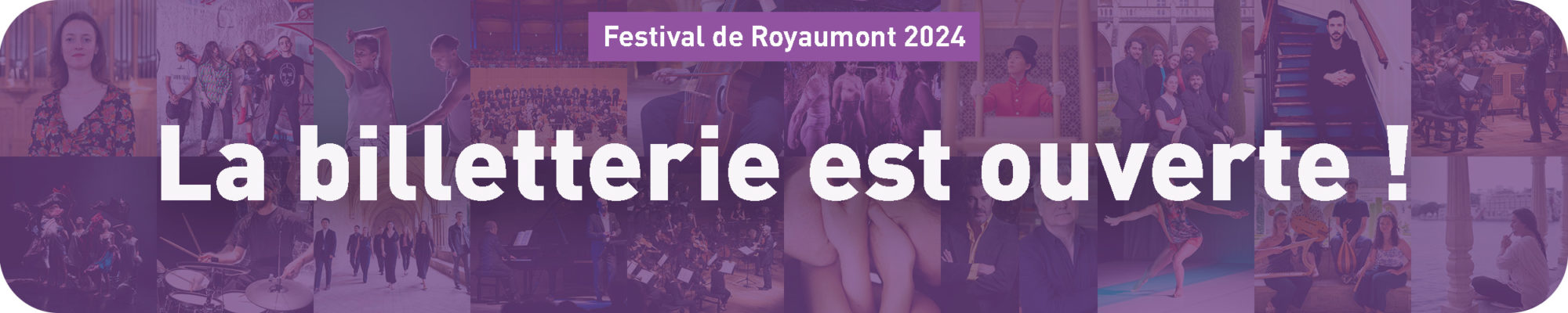 La billetterie du Festival de Royaumont 2024 est ouverte