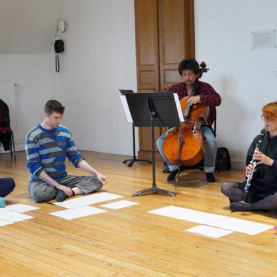 Artistes en résidence à la Fondation Royaumont dans le val d'Oise