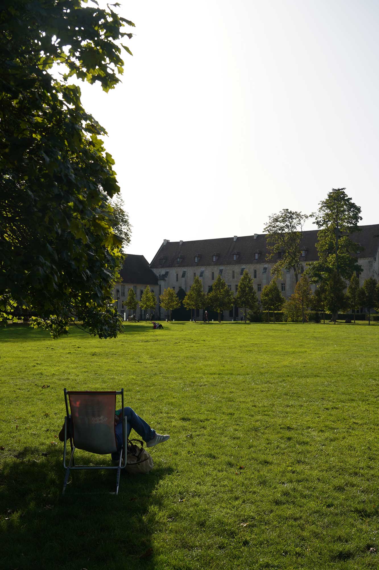 visiter le parc de l'abbaye de royaumont