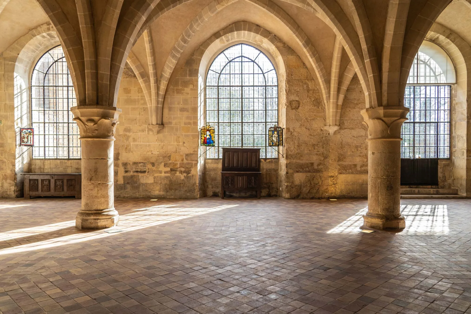 cuisine des moines &agrave; l'abbaye de royaumont