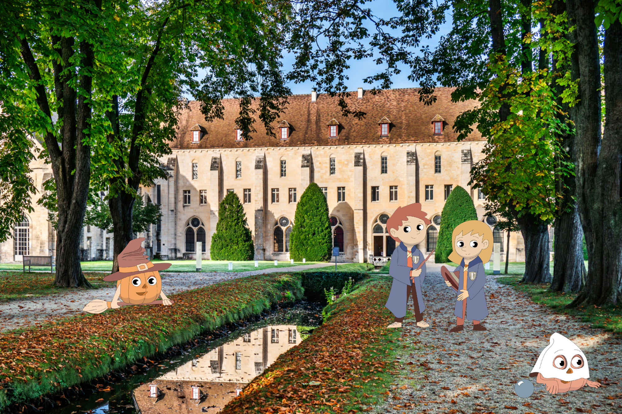 visiter l'abbaye de royaumont avec les enfants, activités à faire en famille le weke end dans le val d'oise