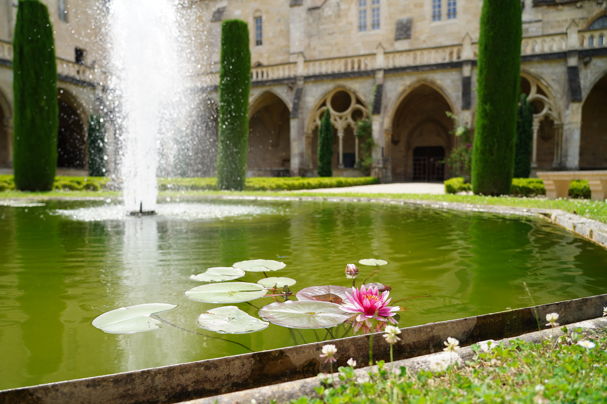 photo de l'abbaye de royaumont dans le val d'oise
