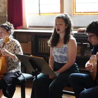 Artistes musiciens et interpr&egrave;tes en r&eacute;sidence &agrave; l'abbaye de royaumont dans le val d'oise