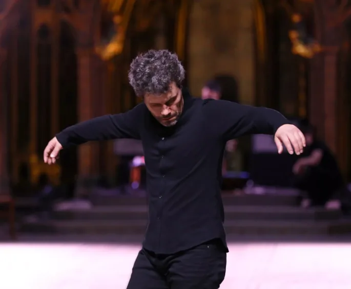 Arise, François et Christian Ben Aïm, danse contemporaine à l'abbaye de royaumont val d'oise