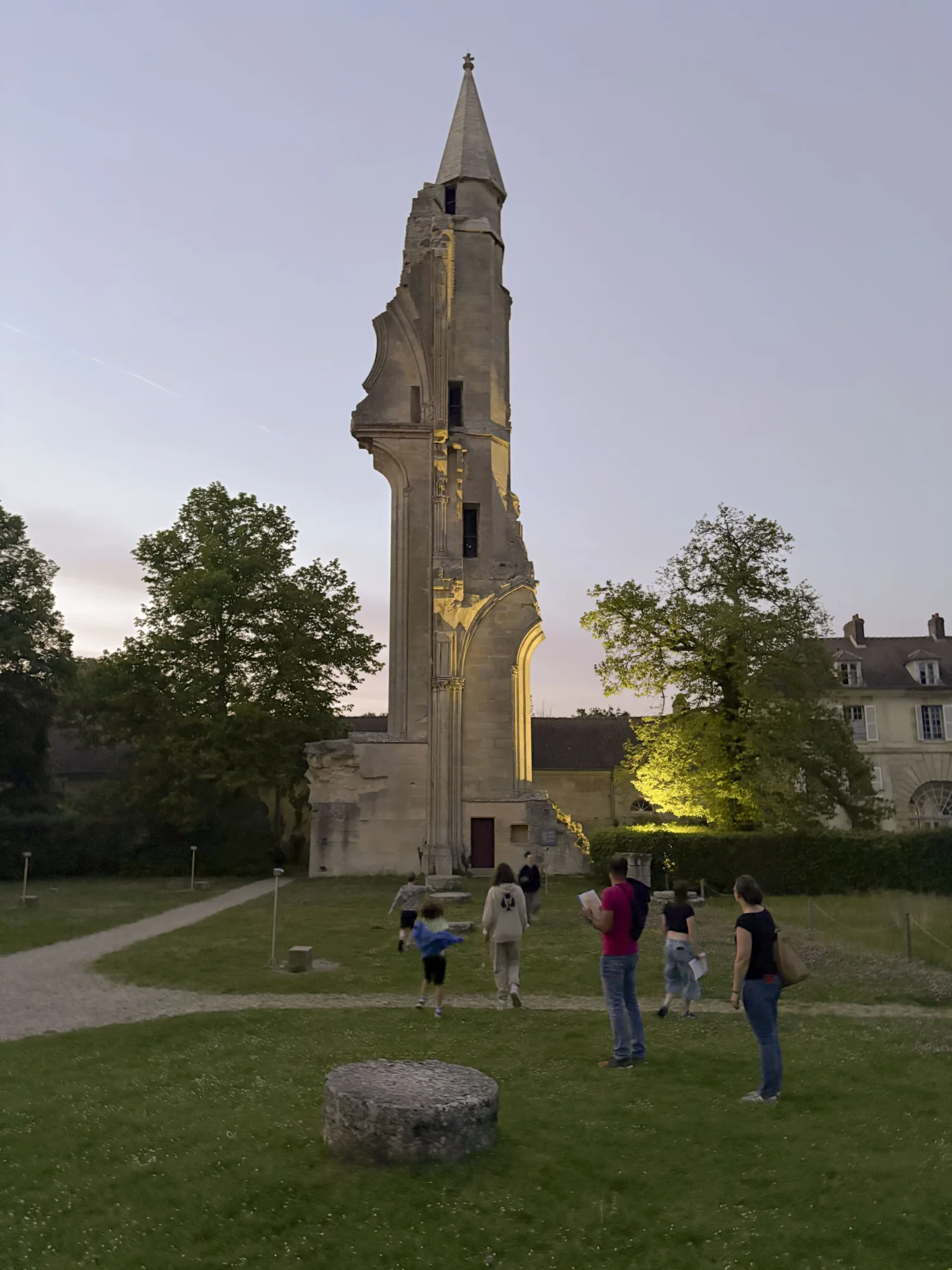 L'escape game à l'abbaye de Royaumont.