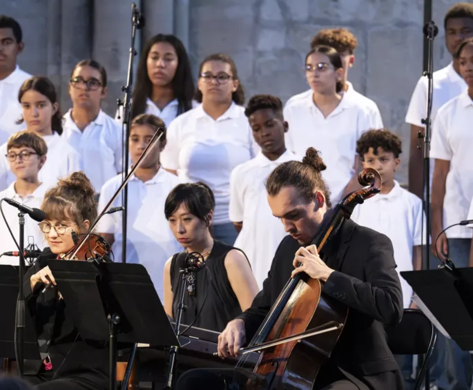 Concert des artistes amateurs du val d'oise à l'abbaye de royaumont