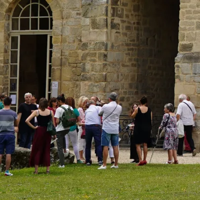 visite guid&eacute;e de l'abbaye de royaumont