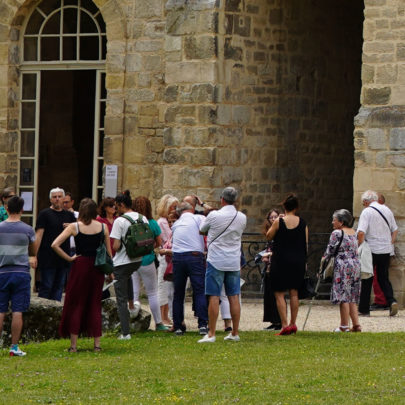 visite guidée de l'abbaye de royaumont