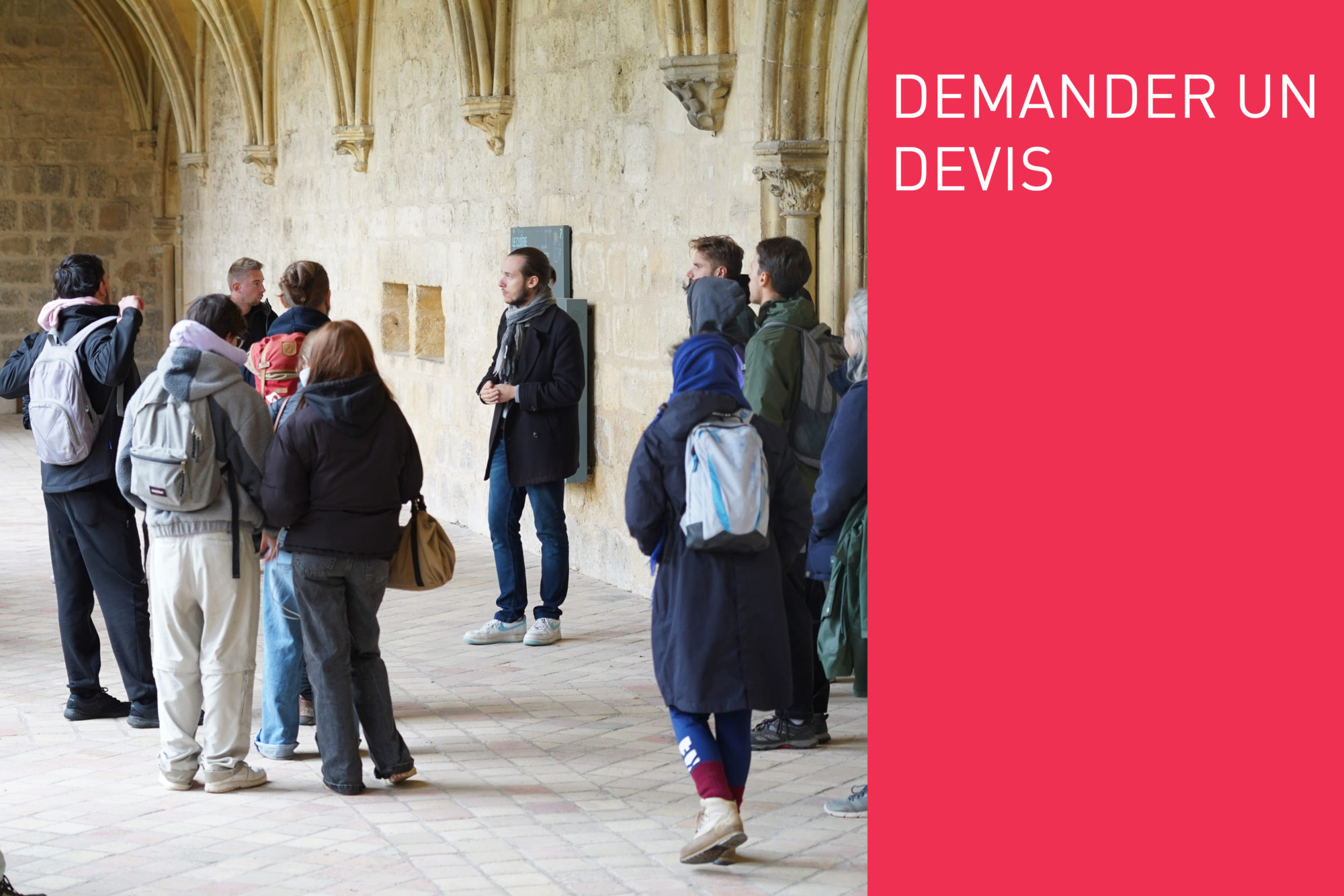 devis pour une sortie scolaire &agrave; l'abbaye de Royaumont