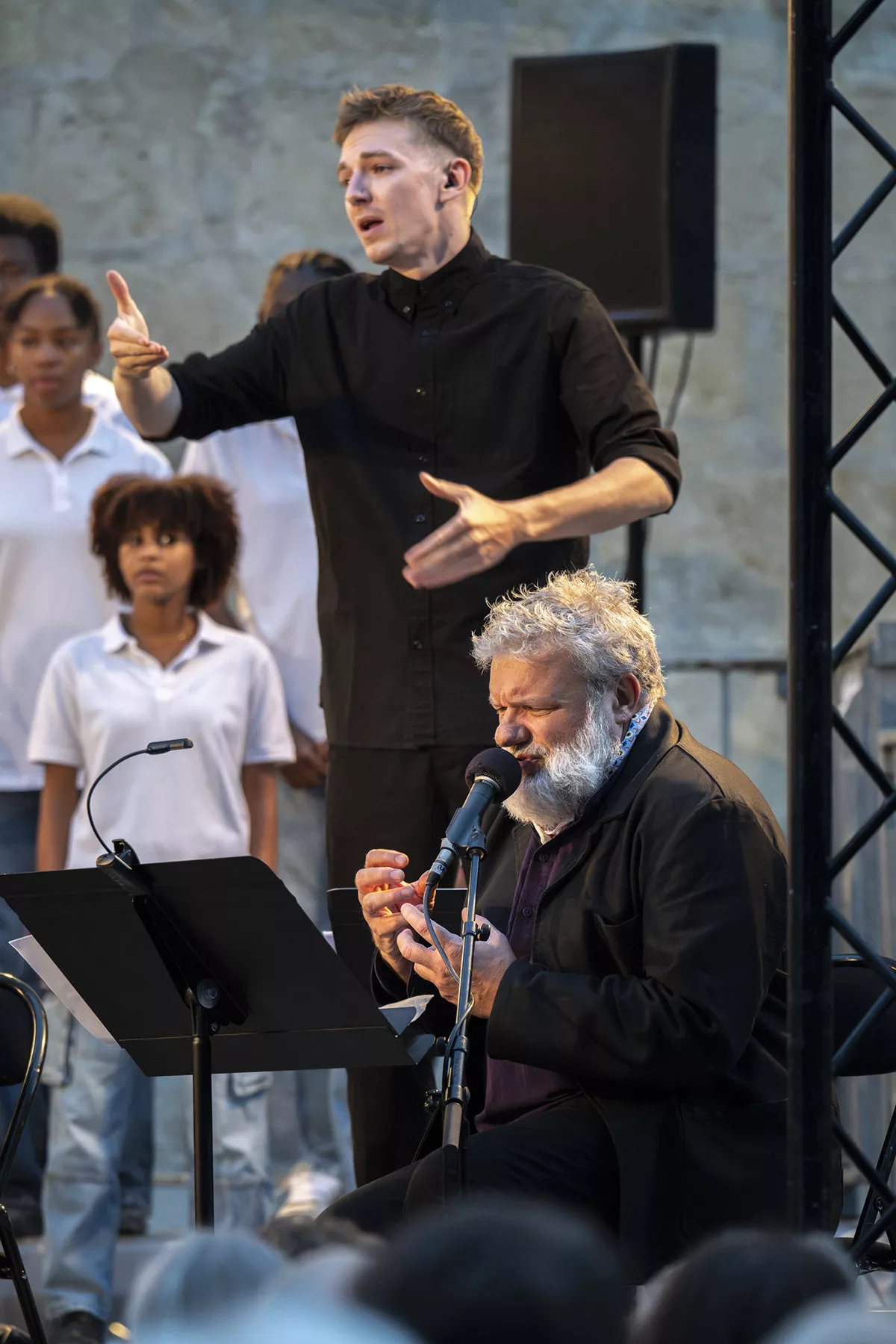 Concert chansigné à l'abbaye de Royaumont