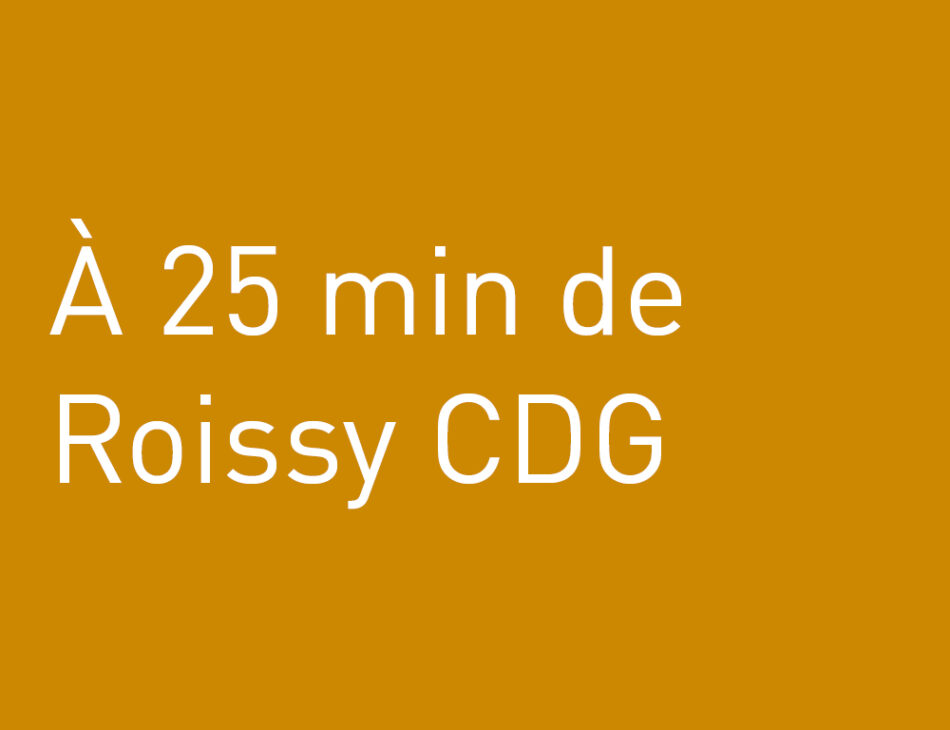 Vignette &agrave; propos des s&eacute;minaires : "A 25 minutes de Roissy"