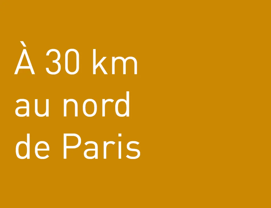 Vignette &agrave; propos des s&eacute;minaires : "A 30 km au nord de Paris"
