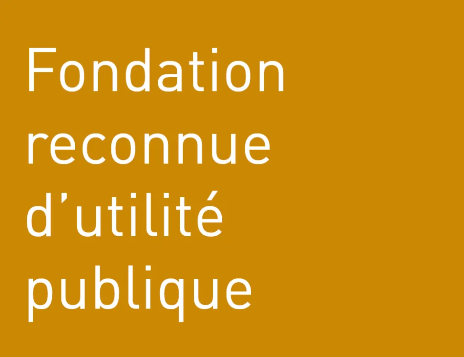 Vignette &agrave; propos des s&eacute;minaires : "Fondation reconnue d'utilit&eacute; publique"