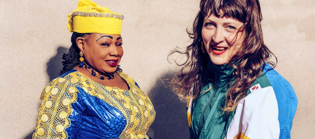 Eve Risser and Naïny Diabaté