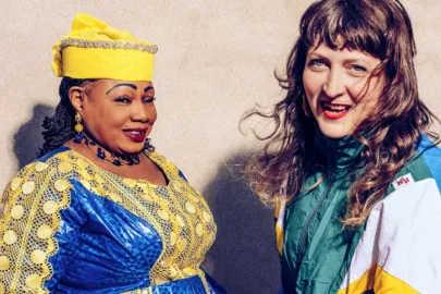 Eve Risser et Naïny Diabaté
